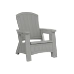 Suncast Commercial Adirondack Chair with Storage, Ice Cube